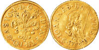 Grand Duchy of Tuscany Mezzo Fiorino Giovanni Gastone, Florence, Gold -