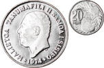 Samoa 20 Sene Coin, Silver, KM:16a -