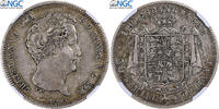 Denmark Rigsbankdaler Christian VIII, Copenhagen, Silver, NGC -