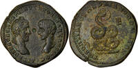 Pentassaria Coin, Macrinus with Diadumenian, Marcianopolis -