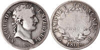 France Franc Coin, Napoléon I, La Rochelle, Silver -