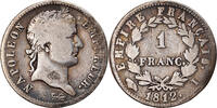 France Franc Coin, Napoléon I, Limoges, Silver, KM:692.7 -