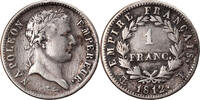 France Franc Coin, Napoléon I, Nantes, Silver, KM:692.14 -
