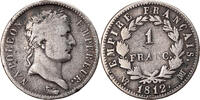 France Franc Coin, Napoléon I, Marseille, Silver, KM:692.11 -