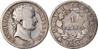 France Franc Coin, Napoléon I, Perpignan, Silver, KM:692.12 -