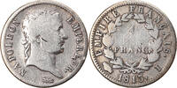 France Franc Coin, Napoléon I, Limoges, Silver, KM:692.7 -