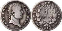 France Franc Coin, Napoléon I, Marseille, Silver, KM:692.11 -