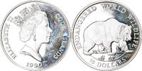 Cook Islands 50 Dollars Coin, Elizabeth II, Pobjoy Mint, Proof -