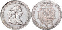 Italian States 10 Lire Coin, ITALIAN STATES, TUSCANY, Charles Louis, Silver -