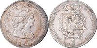 ITALIAN STATES 10 Lire Coin, TUSCANY, Charles Louis, Silver -
