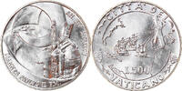 Vatican 500 Lire Coin, VATICAN CITY, John Paul II, Roma, Silver -