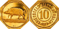 Germany 10 Pfennig Stadt Eberbach, Gold -