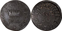 Italian States 50 Centesimi Coin, ITALIAN STATES, VENICE-PALMA NOVA, Palma Nova, Very -