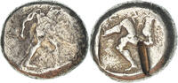 Stater Coin, Pamphylia, Aspendos, Silver -