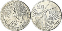 Central African States 500 Francs Coin, Paris, Nickel, KM:E9 -