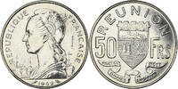Réunion 50 Francs Coin, Paris, ESSAI, Nickel, KM:E8 -