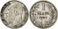 Belgium Franc Coin, Silver, KM:57.1 -