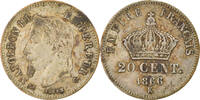France 20 Centimes Coin, Napoleon III, Napoléon III, Bordeaux -