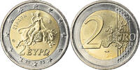 Greece 2 Euro Athens, Bi-Metallic, KM:188 -