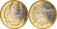 Finland 5 Euro La gymnastique, Bi-Metallic -