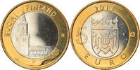 Finland 5 Euro La cathédrale de Turku, Bi-Metallic -