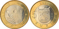 Finland 5 Euro Château fort d'Olavinlinna, Bi-Metallic -