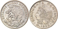 Mexico 50 Centavos Coin, Mexico City, Copper-nickel, KM:451 -