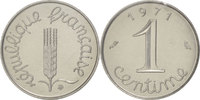 France Centime Coin, Chrome-Steel, KM:P412, Gadoury:4.P1 -