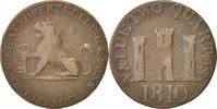 Gibraltar 2 Quartos Coin, Copper, KM:Tn4.1 -