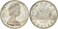 Canada Dollar Coin, Elizabeth II, Royal Canadian Mint, Ottawa -