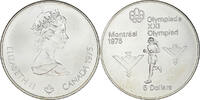 Canada 5 Dollars Coin, Elizabeth II, Marathon, Silver, KM:98 -