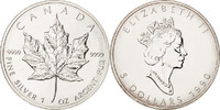 Canada 5 Dollars Coin, Elizabeth II, Royal Canadian Mint, Ottawa -