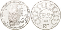 France 100 Francs-15 Ecus Coin, Paris, Silver, KM:1012 -