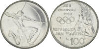 San Marino 100 Lire Coin, Rome, Steel, KM:108 -