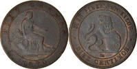 Spain 10 Centimos Coin, Provisional Government, Madrid -