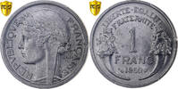 France 1 Franc Morlon, Paris, Aluminum, PCGS, Gadoury:473b -
