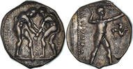 Stater Coin, Pamphylia, Aspendos, Aspendos, Silver -