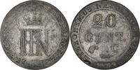 German States 20 Centimes Coin, WESTPHALIA, Jerome, Cassel -