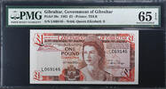 Gibraltar 1 Pound 1983-11-10, PMG -