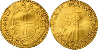 Duchy of Modena and Reggio Scudo d'Oro Ercole II d'Este, Gold -