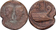 Dupondius Gaul, Octavian & Divus Julius Caesar, Vienna, Bronze -