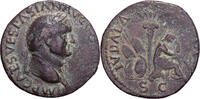 As Vespasian, Lugdunum, Bronze, RIC:1233 -