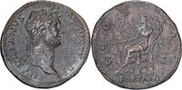 Sesterz Hadrian, Rome, Bronze, RIC:1348 -