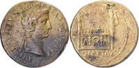 Sesterz Augustus, Lugdunum, Bronze, RIC:I-231A -