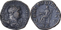 Sesterz Balbinus, Rome, Re-engraved, Bronze, RIC:22 -