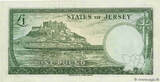 JERSEY 1 Pound 1963 VF+