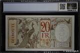 DJIBOUTI 20 Francs Spécimen 1941 UNC