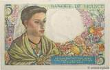 FRANCE 5 Francs BERGER 1943 UNC-