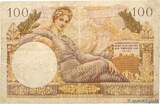 FRANCE 100 Francs TRÉSOR PUBLIC 1955 VG