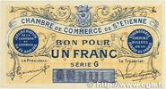 FRANCE regionalism and miscellaneous 1 Franc Annulé FRANCE regionalism and miscellaneous 1 Franc Annulé 1914 XF -